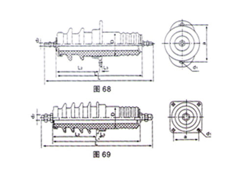 Wall bushing(B)