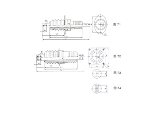 Wall bushing(C)